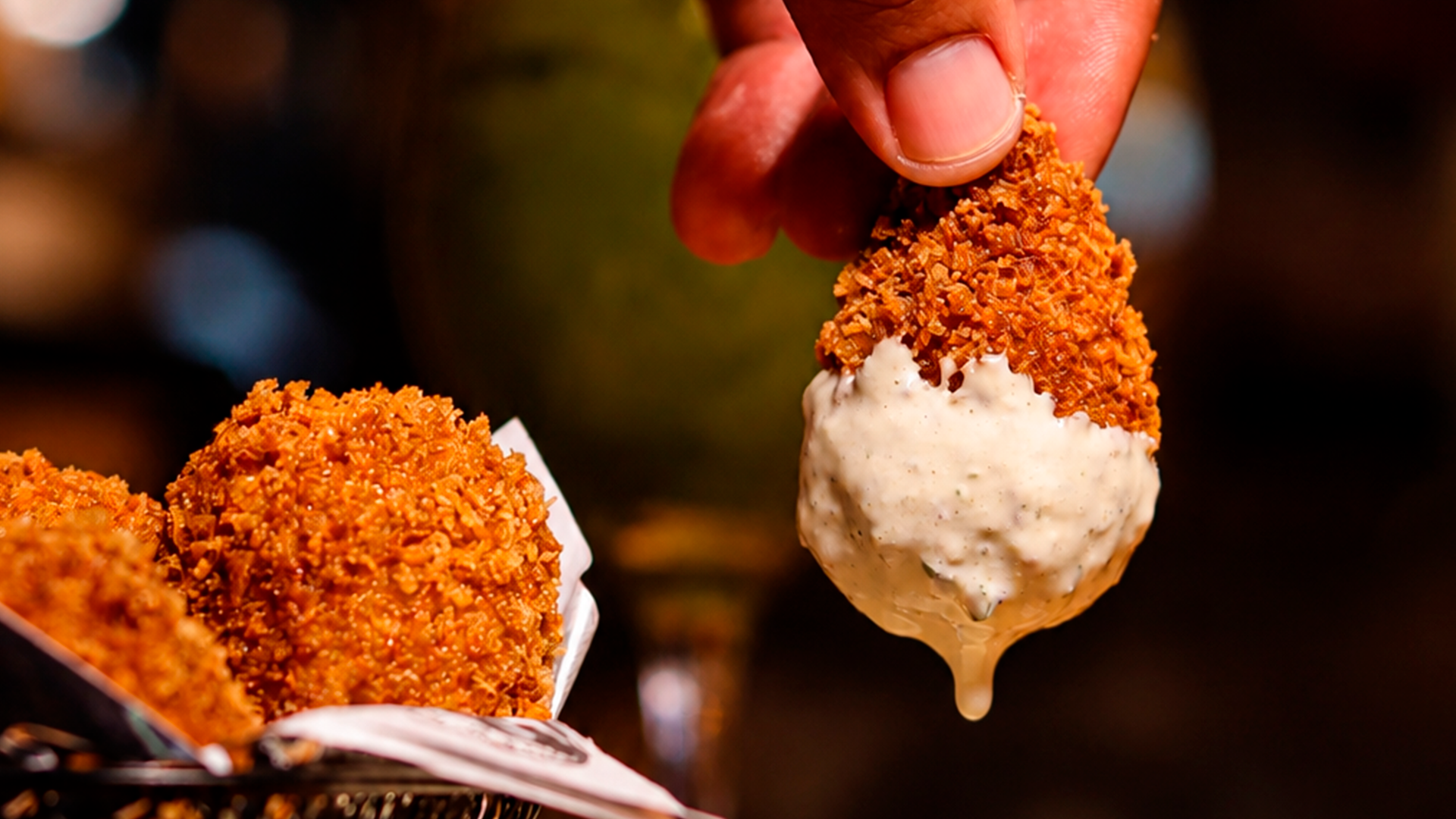 Mini Coxinha de Carne de Sol
