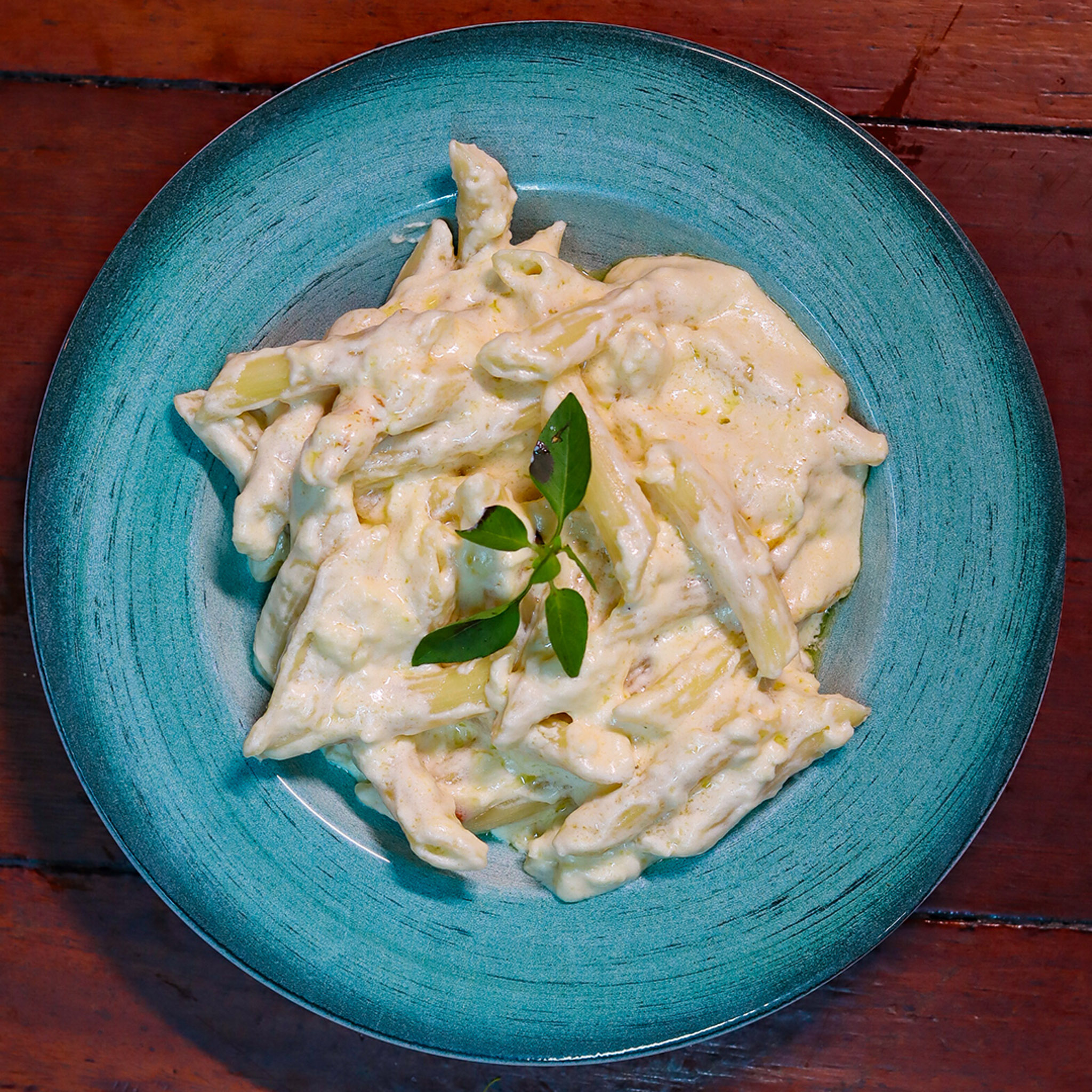 Penne aos Três Queijos
