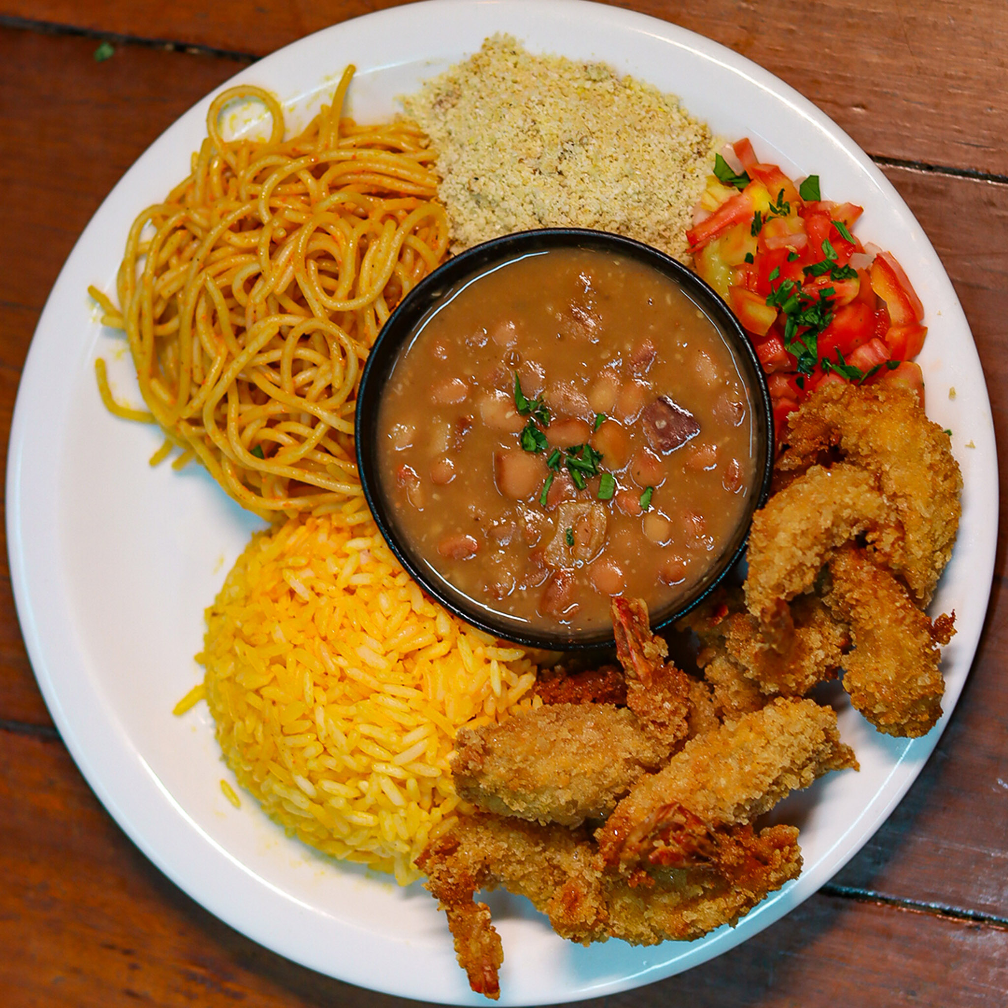 Camarão à Milanesa